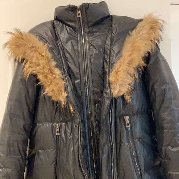 Rudsak black winter coat - Picture 4 of 6